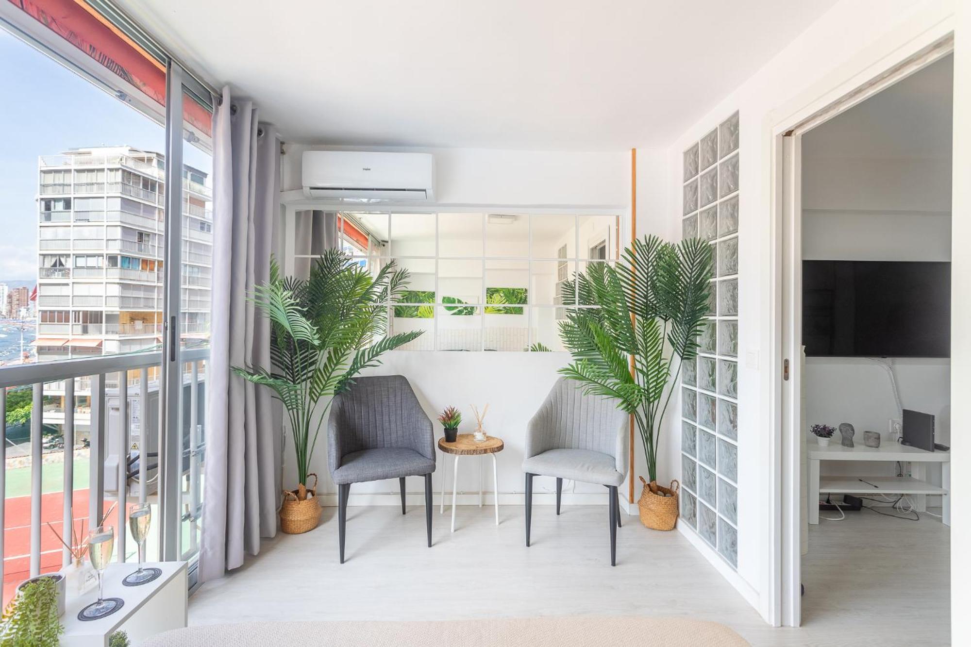 בנידורם Apartamento Frente Al Mar מראה חיצוני תמונה